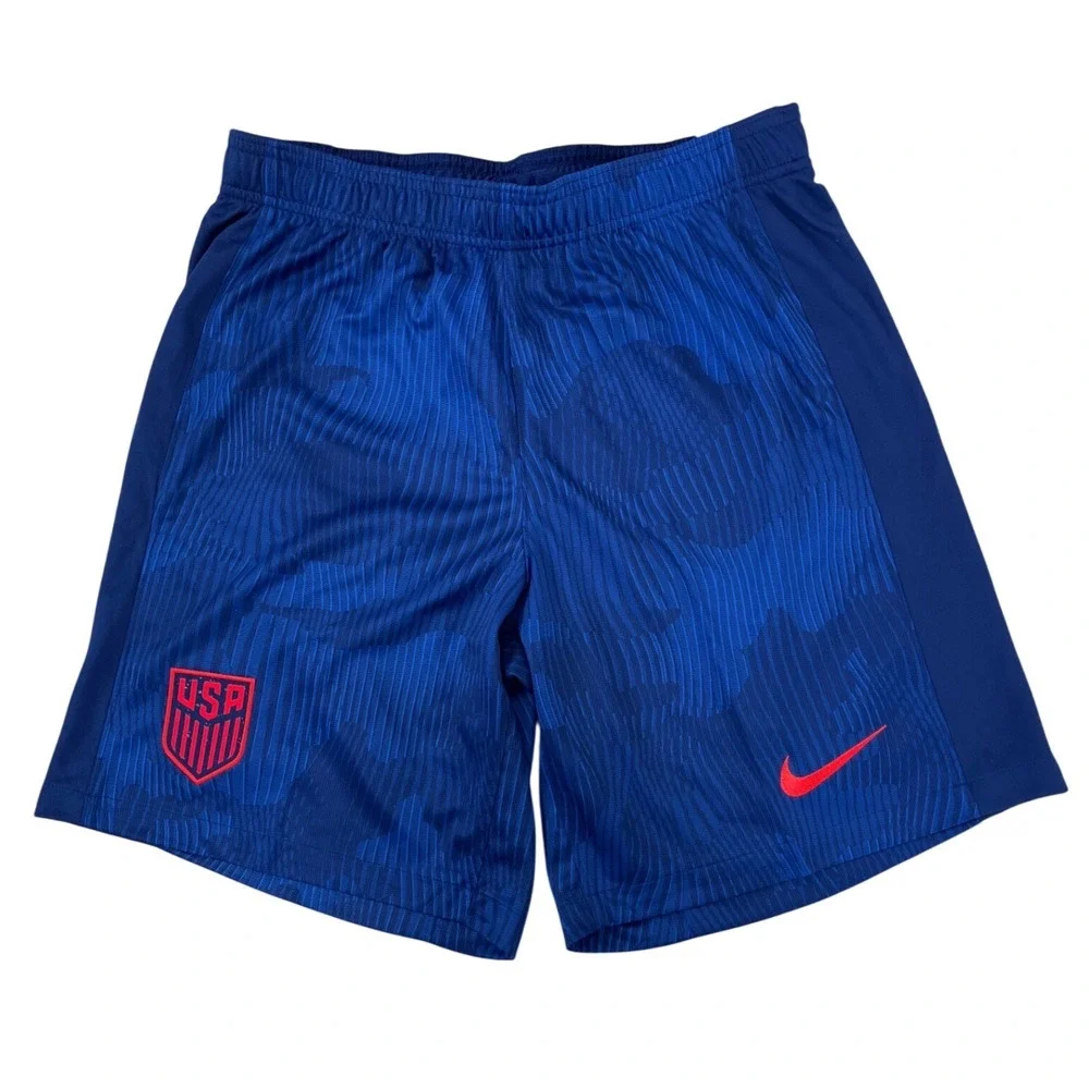 USMNT Nike‎ 2023/24 Away Stadium Performance Shorts - Royal - Large